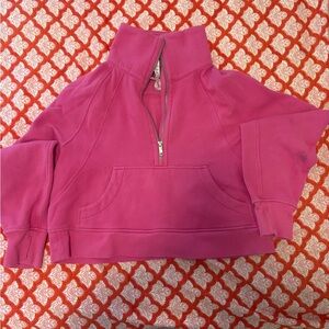 Lululemon Scuba Sonic Pink Zip-Up Jacket